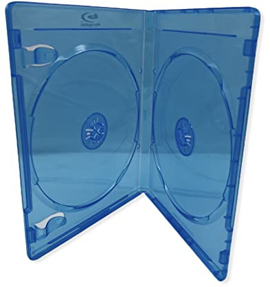 50 x doble (2) Disco Blu-Ray 11 mm almacenamiento casos con Logo – marca Dragon Trading®