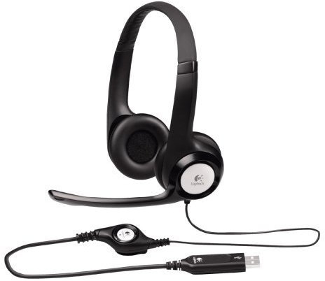 Logitech ClearChat Confort Casque Binaural USB Noir Casque (Binaural, Noir, Filaire, 20-20000Hz, 100-10000Hz, USB) (certifié reconditionné)