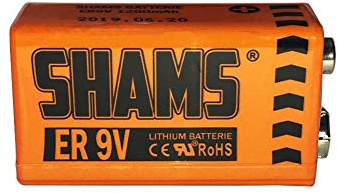 Pile Batterie 9V Lithium 1200mAh 6F22 6LR61 6KR61 PP3 6FR61LB1A | Remplacement Compatible avec DÉTECTEUR DE FUMÉE SYSTÈME Alarme CAPTEUR Radio Micro RÉVEIL Jouets Lampe Torche Rasoir ETC...