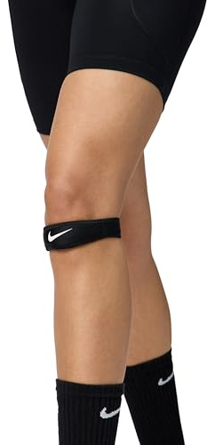 Nike Unisex – Erwachsene Patella Kniebandage, Schwarz, L/XL