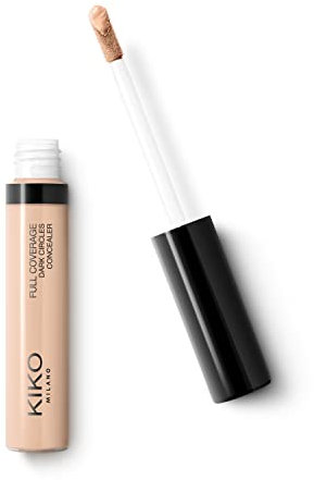 KIKO Milano Full Coverage Dark Circles Concealer 05 | Correttore Liquido Per Contorno Occhi E Viso Ad Alta Coprenza