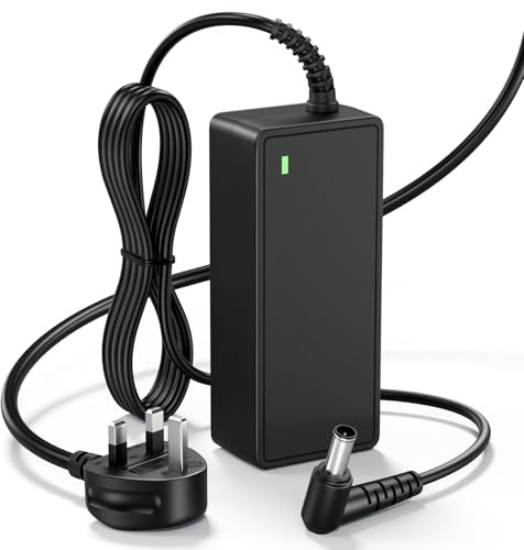 DINTYOU Monitor Adapter Charger, 19V 2.53A Power Cord for LG Electronics 35 34 29 27 24 23 22 20 19 inch 22MK600M 22MK400H E2290T E2360T Electronics Gaming Monitor