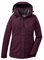 killtec Damen Funktionsjacke/Winterjacke mit abzippbarer Kapuze KOW 140 WMN JCKT, dunkelpflaume, 36, 37411-000