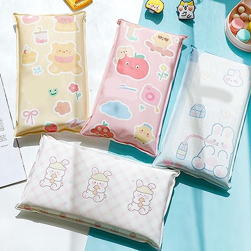 Tnfeeon Almohada de Agua, Fácil Limpieza, Almohada Fresca y Refrescante para la Escuela. (Oso Morado)