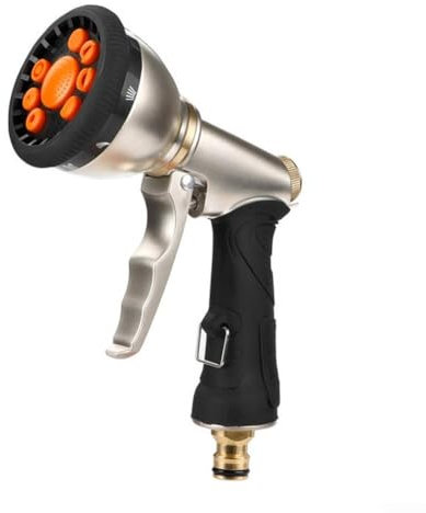 Gartenschlauchdüse, 9 einstellbare Modi, Gartenschlauchdüse zum Bewässern Ihrer Pflanzen, Waschen Ihres Autos oder zur Reinigung im Freien