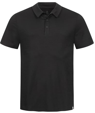 TOM FYFE Premium Merino Polo-Shirt Herren - Oeko-TEX® Zertifiziert - 100% Merinowolle Herren Kurzarm Poloshirt - feuchtigkeitsregulierend, atmungsaktiv, geruchshemmend – Made in Europe