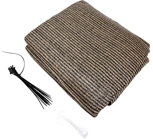 CAXUSD Outdoor Sonnenschutznetz Pflanzenschattentuch Hdpe Patio Yard Garten Balkon Sonnenschutznetz