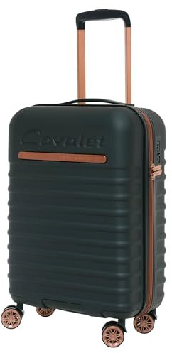 Bowatex Handgepäck Hartschalentrolley Koffer Dunkel Grün Rollenkoffer 55 cm Cavalet