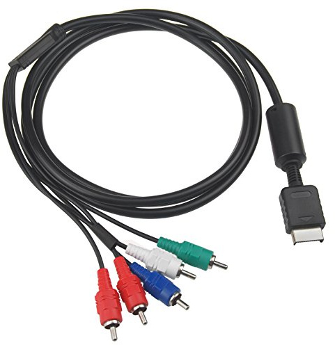 Retrogame 1.8M Component AV HDTV Audio Video Cavo Per Sony Playstation PS2 PS3