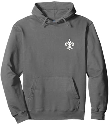 lys, fleur de lys, fleur de lis, héraldique, France, Sweat à Capuche