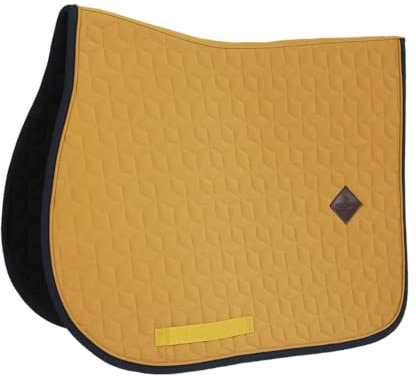 Kentucky Tapis de selle softshell jaune foncé – Cheval polyvalent