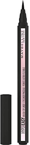 Maybelline New York Eyeliner in penna Hyper Easy, Tratto Continuo, Facile da Applicare, Punta Iper Flessibile, Matte Black (801)