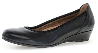 Gabor Damen Riemchen Pumps, Frauen Pumps,schwarz (57),44 EU / 9.5 UK