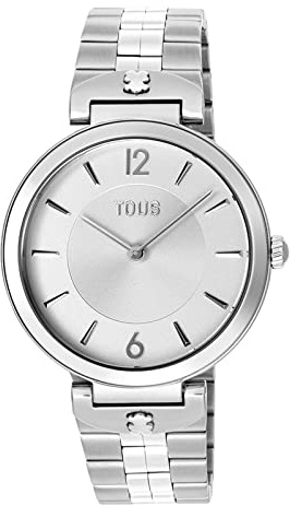 TOUS Watches s-Band Reloj para Mujer Analógico de Cuarzo con Brazalete de Acero Inoxidable 200351069