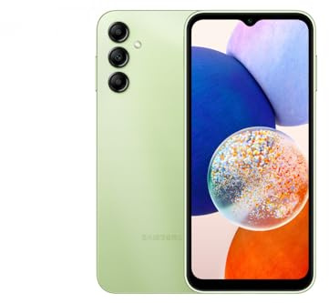 Samsung Galaxy A14 5G Smartphone Android, Display LCD FHD+ 6.6, 4GB RAM, 128GB Memoria interna espandibile, Batteria 5.000 mAh, Light Green [Versione italiana]