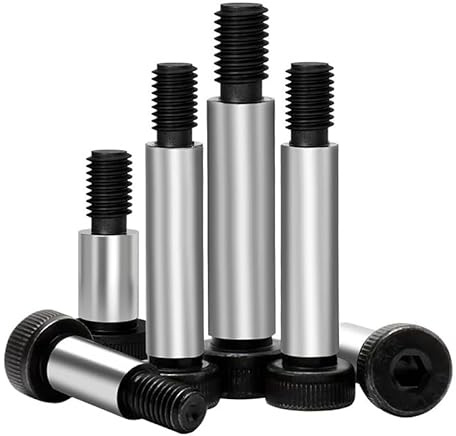 M6 Shoulder Screws, Alloy Steel Steel Shoulder Bolts, Grade 12.9 Shoulder Screw, Plug Limit Screw, Round Head Bearing Bolt, Inner Hex Positioned Stripper Bolts
