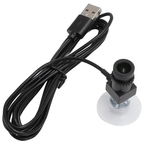 Webcam USB Center, 1080P 2MP Plug and Play Suono Chiaro, Webcam con Schermo Centrale con Fuoco Fisso a 90 Gradi per PC Portatile, Compatibile con 2000 XP 7 8 32 Bit, TV