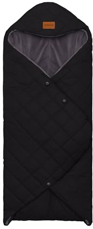 Fillikid Winterfußsack Palü Exklusiv | Kuschelige Einschlagdecke Babyschale Winter | für Autositz Gruppe 0 & Kinderwagen | Weiches Innenfutter für Wärme | Modernes Stepp-Design | 80x35 cm | Waschbar