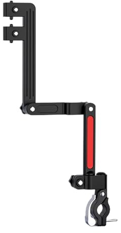 Paragüero para cochecito, pinza para paraguas de cochecito – Soporte de paraguas manos libres – Soporte de paraguas ajustable, soporte de conector de paraguas para sillas de ruedas, caminante,