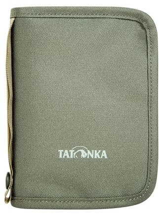Tatonka Travel Zip M RFID Block - Reisebörse/Reisepasshülle RFID-Blocker - TÜV geprüft - Bietet Platz für Reisepass, Kreditkarten und Reisedokumente