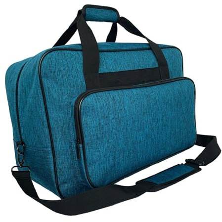 Nähmaschinentasche, Nähmaschinentasche, Tragetasche, Nähmaschine, Handtasche, Reisetasche, Nähmaschinenzubehör, blau