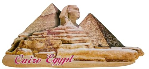 Kühlschrankmagnet Kairo Ägypten Reise Souvenir Kühlschrank Dekoration Magnet Aufkleber Handwerk 3D