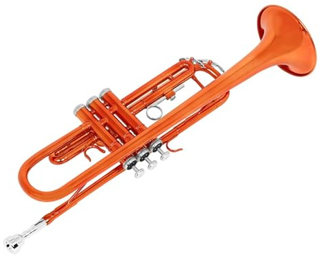 Messing-B-Trompete geeignet für Anfänger für Spielen von Musikinstrumenten