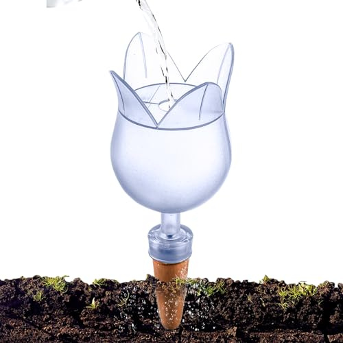 Arroseur Automatique pour d'Intérieur | Système d'Irrigation en Terre Cuite pour Pots Insert Goutte à Goutte | Tuteurs Arrosage Autonome pour en Pot Jardinières Pots Céramique