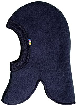 Joha Schlupfmütze - Wolle Unisex, 50 cm, Marineblau