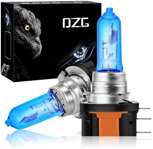 DZG - H15 Halogenlampor - 12V 15/55W Strålkastare Dagsljus DRL Lampor 4300K, 2 Stycken