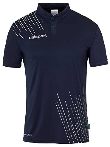 uhlsport Jungen Score 26 Poly Poloshirt Herren Und Sport-Polo, Marine/Weiß, 164 EU