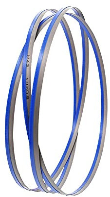 BomDog Lame per Seghe a Nastro, Lame per Seghe a Na1300 X 13 X 0,65 X 14Tpi M42 Lame per Seghe a Nabimetalliche per Taglio Metalli/14Tpi