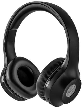 Retekess TR104 Plus On-Ear Headphones,FM Radio,Retractable,AUX Input Compatible with Computer,Phone,Battery Powered,Easy to Use in Schools,Rehabilitation Center,Training,Home