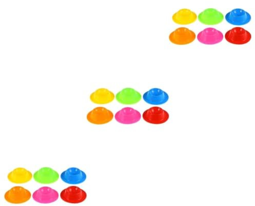 Ciieeo 3 Juegos Porta Soporte para Huevera Cocedor De Escalfados Mini Hueveras Huevera De Silicona 6 Piezas * 3