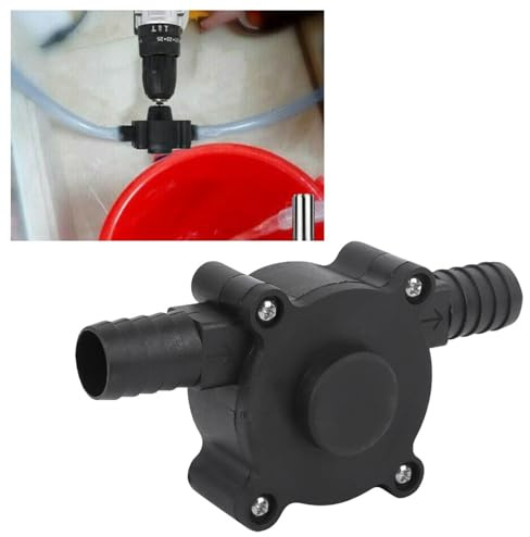 Sustvita Tragbare Selbst -Priming -Wasserpumpe, Mini -Elektrobohrpumpe für eine effiziente Wasserübertragung und schnelle Pumpgeschwindigkeit