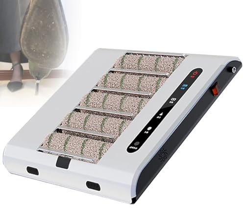 Nettoyeur de Semelles,Machine à Nettoyer Les Semelles électrique,cireuse à Chaussures à Induction Automatique 2600mAh,Nettoyage Rapide en 5 s,pour la Maison et Le Bureau
