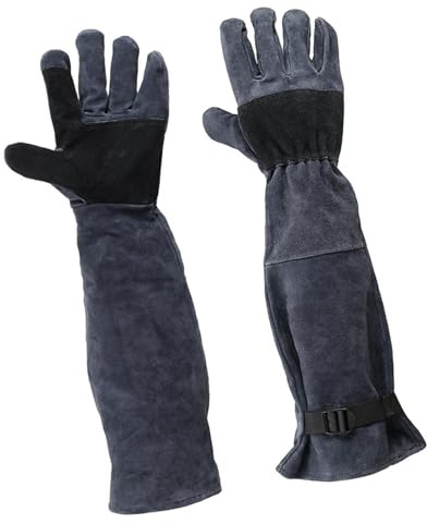 YUGSHNKFC Gants Épais Anti-Morsure pour Animaux Agressifs Les Tâches Intérieures Et Extérieures Protection De l'avant-Bras Anti-Rayures Les Soins