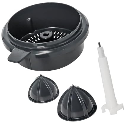 Ersatzteile for Thermomix TM6 und TM5 Entsafter: Siebeinsatz mit Presskegel, Orangenpresse, Küchengeräte-Zubehör