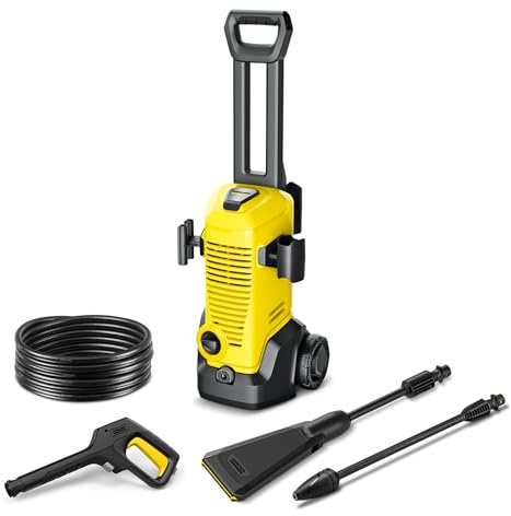 Kärcher high-pressure washer K 3 eco!Booster, pressure: max. 120 bar, flow rate: 380 l/h, area: 25 m²/h, weight: 4.5 kg, high-pressure gun, high-pressure hose, eco!Booster, dirt blaster