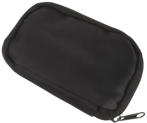 BESTOMZ Bolsa para Monitor Portátil de Diabetes, Estuche de Transporte Cierre de Cremallera, Tamaño Compacto y Ligero, 2 Piezas para Suministros y Kits de Control de Glucosa, Adecuado