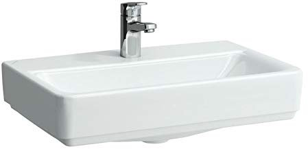 Laufen Waschtisch kompakt Unterseite geschliffen PRO 550x380 weiß, 8179580001041