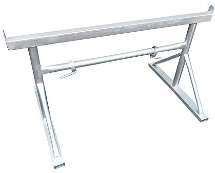 Toptower No 1 Builders Trestles (Pair) Galvanised Finish Fixed Leg 450 Kilos SWL - Industrial Use