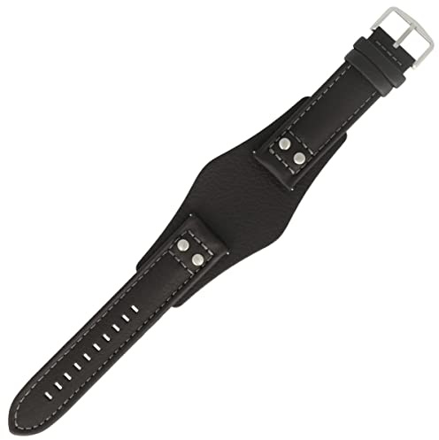 Fossil Bracelet de Montre 22mm Cuir Noir CH-2586 | LB-CH2586