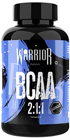 Warrior BCAA 60 Tablets - Branched Chain Amino Acids - Ultra Pure Pharmaceutical Grade Leucine, Isoleucine and Valine in a 2:1:1 Ratio