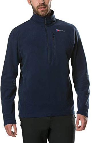Berghaus Men's Prism Micro Polartec Fleece Half Zip Jacket Fleece Half Zip, Dusk, XXL