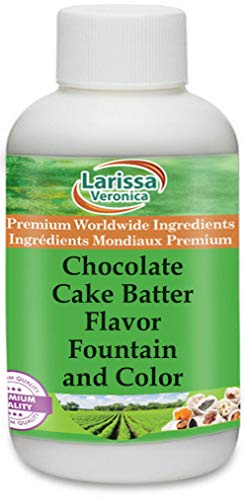 Chocolate Cake Batter Flavor Fountain and Color (8 oz, ZIN: 528118) - 2 Pack