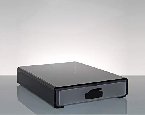 Cassetto contenitore porta capsule e cialde di caffè design moderno in cristallo acrilico Metis