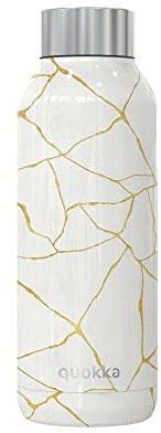 Quokka 8412497118878Acciaio Inox Bottiglia, 510 ml capacità, Solid Kintsugi