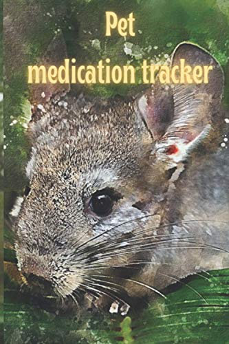 Pet medication tracker: Journal,notebook ,log book If you have one or more pets, this notebook is a must. You can track your pet's development and ... Vet visits, drug recommendations and dosage.