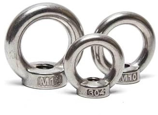 Metallschraube 304 Edelstahlheber Expansion Bolzen Schraube Marine Grad mit Dreieck und Kreisringe Haken M18 Länge 100mm-300mm(300mm)